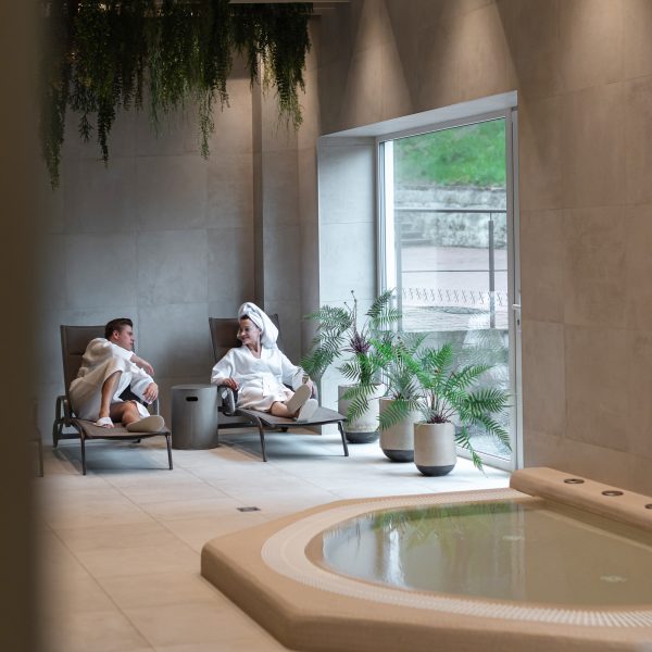 Relaxation area in the SPA in Anykščiai