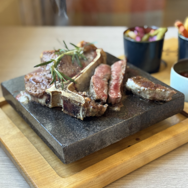 Roast meat with vegetables